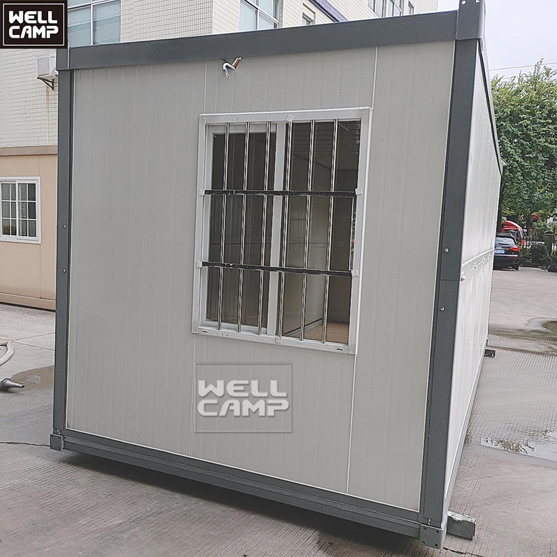 WELLCAMP Top sale high quality affordable folding container house durable prefab home easy to install foldable steel houses