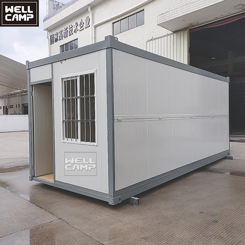 WELLCAMP Top sale high quality affordable folding container house durable prefab home easy to install foldable steel houses
