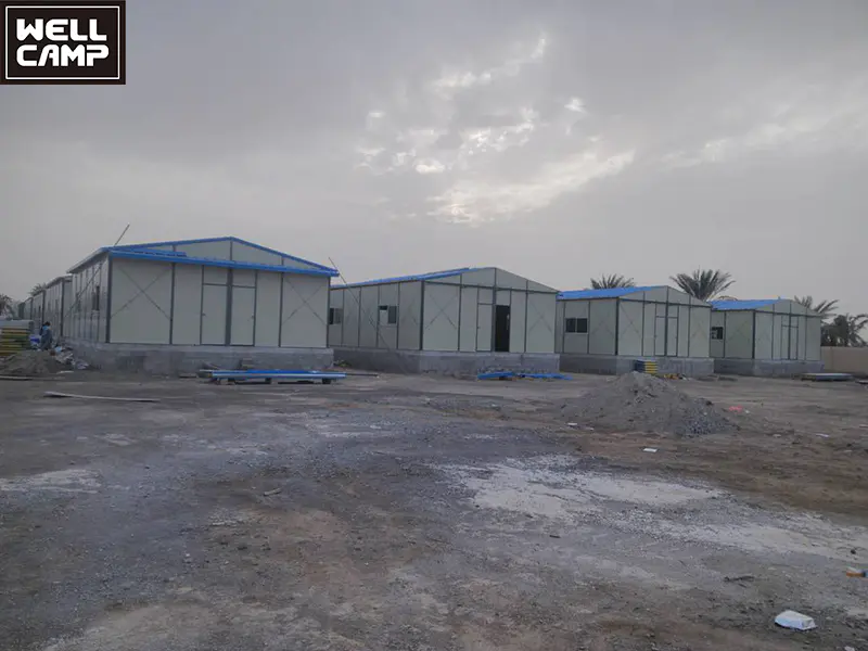 Low Cost knockdown house Temporary K Type Building Mobile Homes for Prefab Labor Camp Factory Workshop