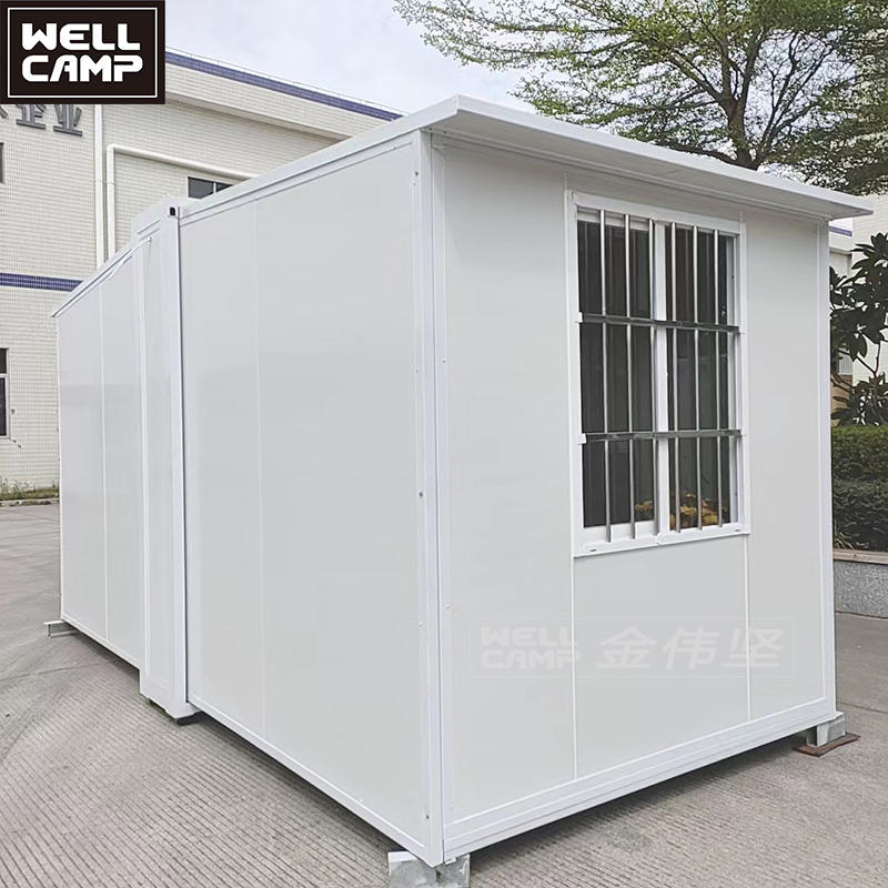 WELLCAMP expandable tiny house prefab container home China strong easy install modular houses office storage