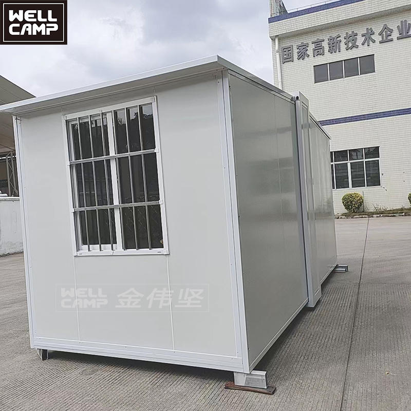 WELLCAMP expandable tiny house prefab container home China strong easy install modular houses office storage