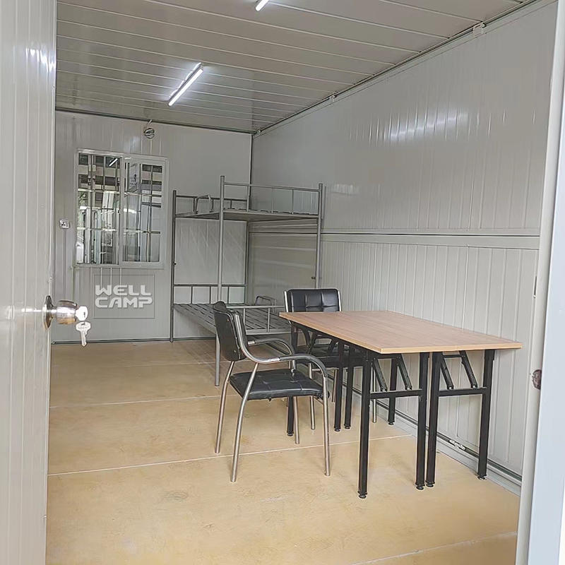 WELLCAMP folding container house can be used as dormitory