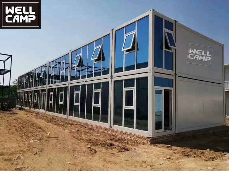 product-WELLCAMP prefabricated home china manufacturer flat pack container house prefab office luxur