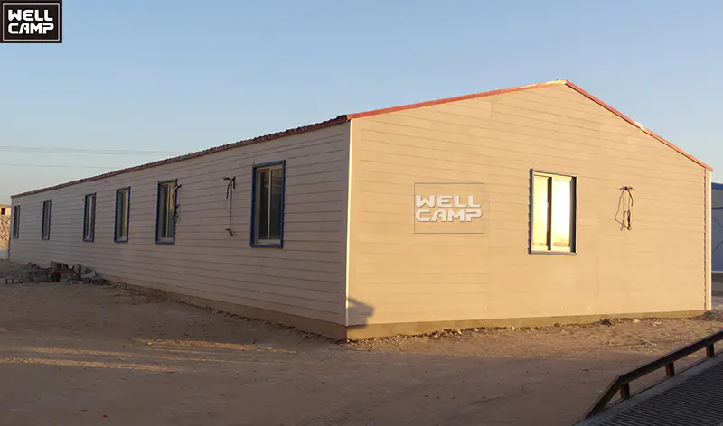 WELLCAMP low cost house firm durable steel structure prefab homes T modular houses affordable building