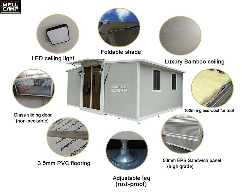 product-WELLCAMP-WELLCAMP Hawaii expandable container house hurricane resistance durable prefab home-1