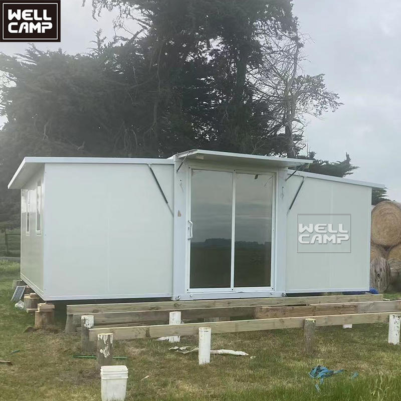 New Zealand expandable container house waterproof fireproof rust-proof durable prefab living container home