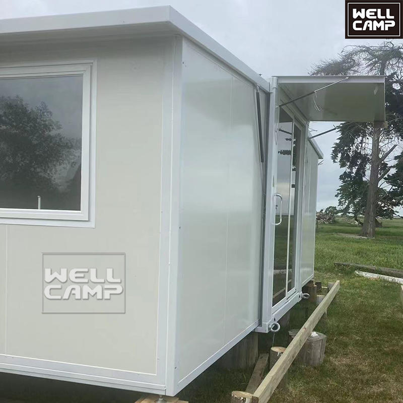 New Zealand expandable container house waterproof fireproof rust-proof durable prefab living container home