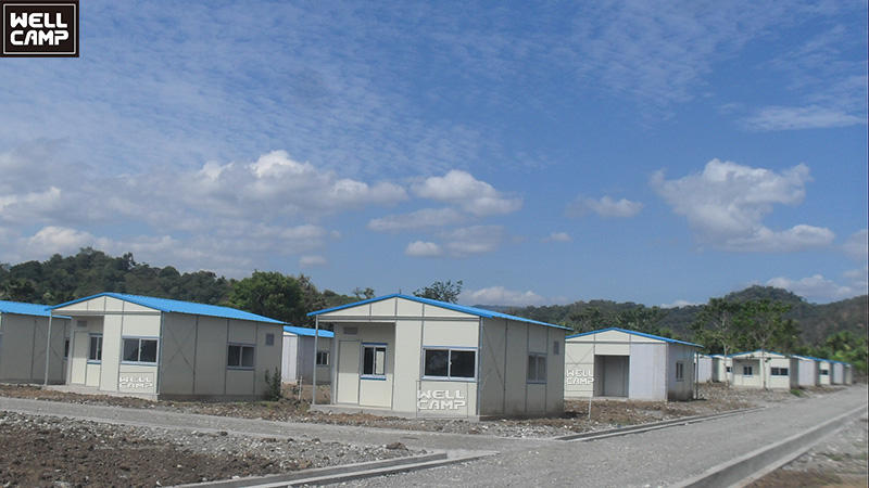 Economic labor camp K house low cost prefab houses firm easy to install dormitory hotel school office living room building