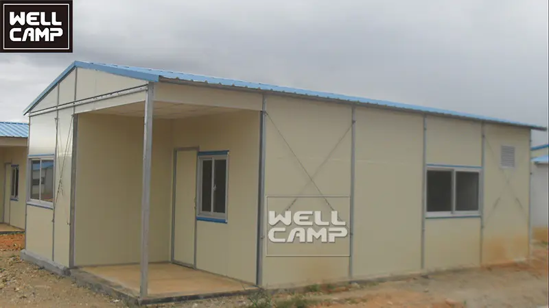 Economic labor camp K house low cost prefab houses firm easy to install dormitory hotel school office living room building