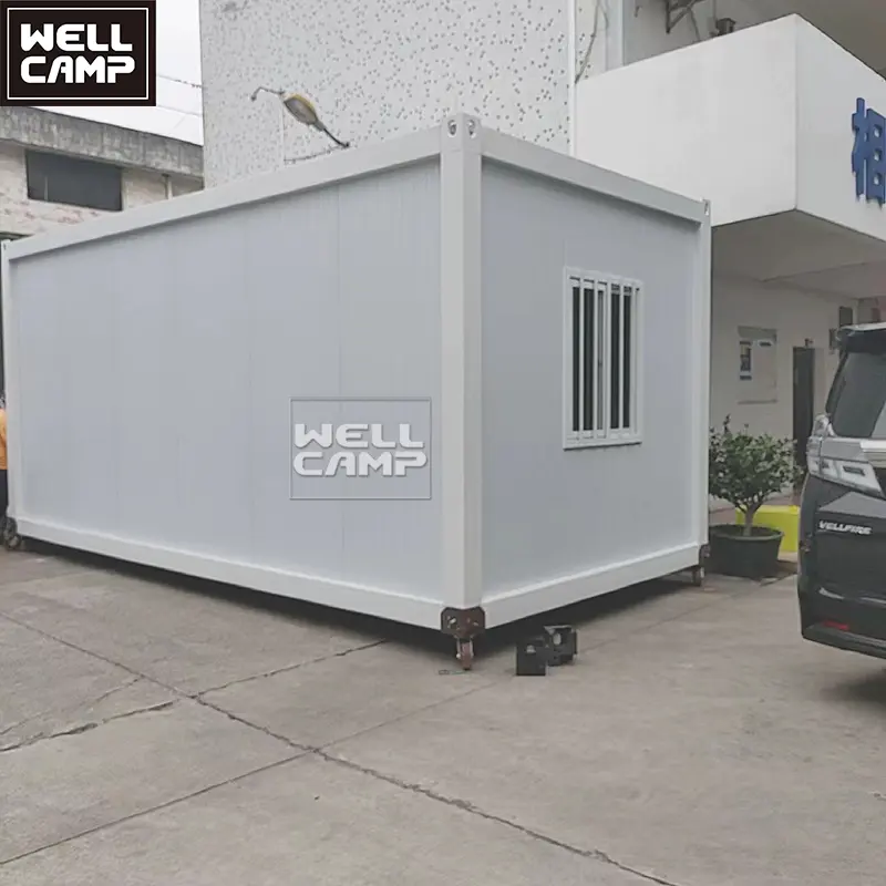 WELLCAMP new design mobile detachable flat pack container house home prefabricated office hotel dormitory living prefab houses