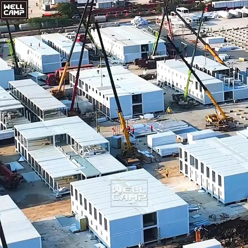 China flat pack container isolate room fast building prefab emergency container house homes