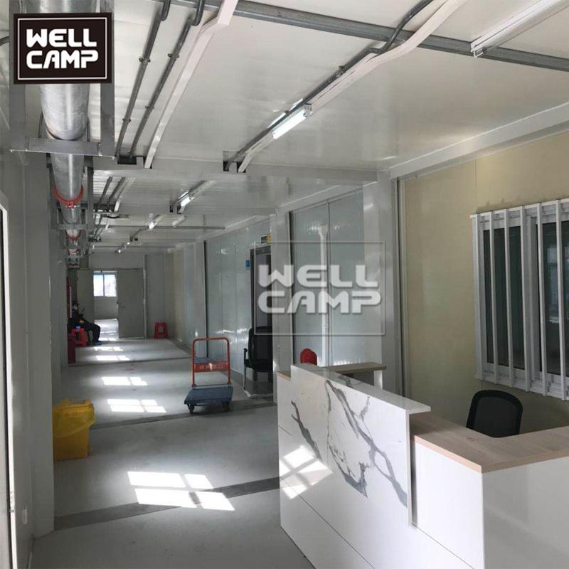 Medical Clinic Clinic Flat Pack Container for Isolation Room Isolation Sale White OEM Customized prefab container house homes