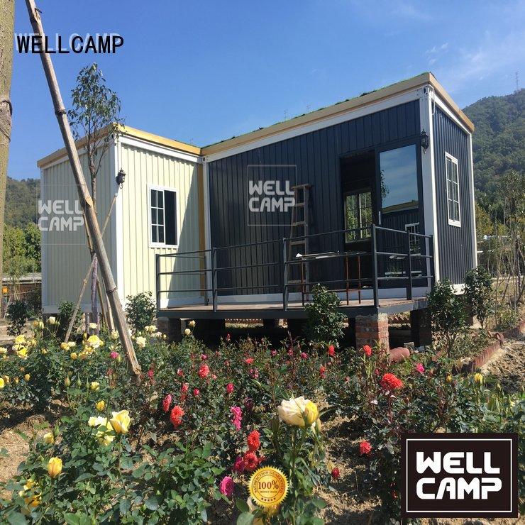 three container villa fllor fireproof WELLCAMP