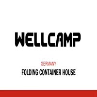 Installation process of folding container house for German customers