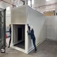Wellcamp expandable container house install process