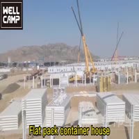Flat pack container Isolation room building in Guangdong China