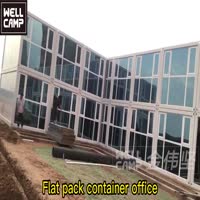 Luxury flat pack container office